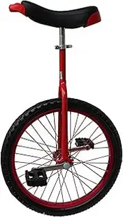 Perfect Starter Beginner Uni-Cycle Large 20"/24" Adult's Unicycle for Men/Women/Big Kids, Small 14"/16"/18" Wheel Unicycle for Kids Boys Girls,20" Durable TDF