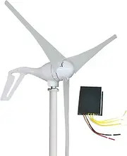 Wind Turbines,Wind Generator Kit, Wind 300/400/500/600/700/800 Watt Wind Generator 12v/24V Wind Generator Kit 3/5 Blades Wind Generator with Contro/12917 (Size : 800w)