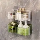 Punch Free Toilet Storage Basket Plastic Cosmetic Storage Box