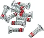 10pcs Disc Brake Screws Bike Disc Screws Front Disk Brake Rotor Bolts Rotor Fixing Bolts Motorcycle Parts Alloy Silver
