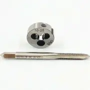 Tap & Die Set HSS 10-28 UNS CNC Thread Pitch Tap & 10-28 UNS Die Right Hand