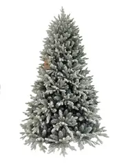 Mount Hotham Flocked PE Pine 4ft/1.2m Christmas Tree