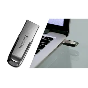 SanDisk 晟碟 Ultra Flair CZ73 32G USB3.0 隨身碟 五年保 銀