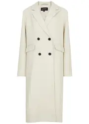 Meotine Miley Bouclé Wool-blend Coat - Cream - M/L (UK14 / L) M/L (UK14 / L)