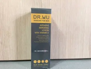 DR. WU 男士高效保濕修復乳 50ML (2022/1), 特惠349