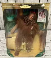 1996 Ken as the Cowardly Lion Wizard of Oz Hollywood Legends NRFB #16573 Barbie