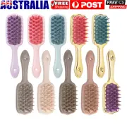 Silicone Hair Scalp SPA Massager Shampoo Brush Shower Exfoliate Remove Dandruff