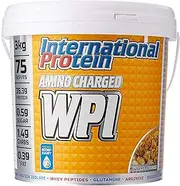 International Protein Amino Charged Caramel Popcorn Flavour Whey Protein Isolate Powder 3 kg