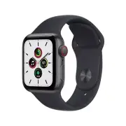 Apple Watch SE (1st Gen) GPS + Cellular 40mm Space Gray Aluminum Case Midnight