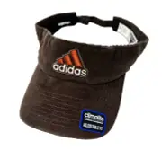 NEW adidas Men's CLIMALITE Ultimate Corduroy Adj. Golf/Tennis Hat/Visor-Espresso