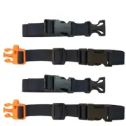 2 Pack Nylon Universal Backpack Chest Strap-3/4 Inch Webbing Chest Belt-Adjus...