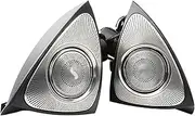 7 Colors 3D Rotary Treble Tweeter Speakers with Ambient Lights Compatible with Mercedes Benz S-Class W222 807 2014 2015 2016 2017