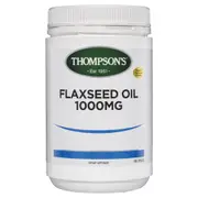 Thompsons Gel-Free Flax Seed Oil 1000mg 400 capsules