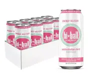 Hiball Energy Seltzer Water Caffeinated Sparkling Water Made with Vitamin B12...