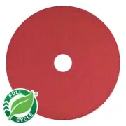 Americo Manufacturing #404413 Red Buffing Floor Pad (5 Pack), 13"