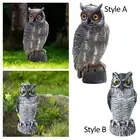 Realistic Owl Decoy, Fake Bird Owl Scarecrow Decoy, Owl Decoy Scare Squirrels