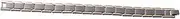 Healeved Men's Titanium Steel Wristband Men's Fashionable Chain Bracelet Magnetic Therapy Stylish Silver