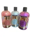 3x 16 oz Philosophy 3-in-1 Shampoo Shower Gel Bubble Bath Snow Macaroon Fairy