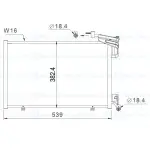 福特 FORD FIESTA 2014-2017 散熱片 冷排 萬在 B3-01404