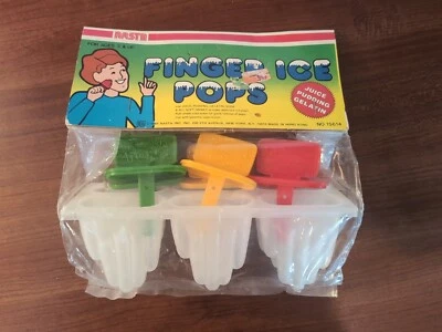 Vintage Freezer Popsicle Molds, 1984 Nasta Hong Kong, NOS