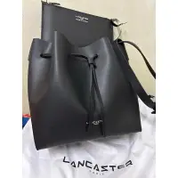 在飛比找蝦皮購物優惠-Lancaster水桶包-黑色-全新