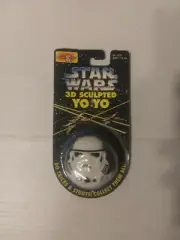 Vintage 1994 Star Wars Storm Trooper 3D Sculpted YoYo #1623 ToyBiz Spectra Star.