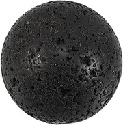ULTECHNOVO Natural Lava Stone Polished Sphere Unique Volcanic Rock Decorative Ball for Home Decor Garden Aquarium Ornament with Distinctive Patterns and Textures