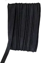 1.2CM*18M Piping Cord Trim Black Polyester Piping Cord Tape for Sewing Edge Trim