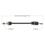 Tytaneum Standard Complete Axle #CAN-7080 Can-Am Defender HD10 XT Cab 2018
