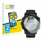 Garmin fenix 6S Pro, 2x BROTECT® Matte Screen Protector Anti-Glare Anti-Scratch