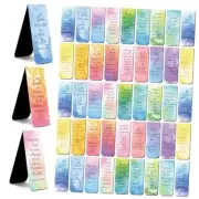 48 Pcs Bible Verse Magnetic Bookmarks Inspirational Scripture Christian Book