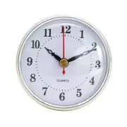3-1/8 Inch 80 mm Quartz Clock Fit-Up/Insert with Arabic Numeral,Quartz Movement