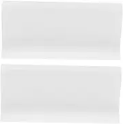 FUTUREORYY 2Pcs Roller Blind Fixing Clamps Lightweight Curtain Accessories Easy Installation for Cordless Blinds Smooth Edges Design for Home and Office Use