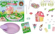 [My Fairy Garden] Nursery Garden, Grow A Mini Garden for Fairy Luna and 3 Fairy Babies, Includes 1 Large Planter and 2 Types of Fast-Growing Seeds, Decorate with Accessories