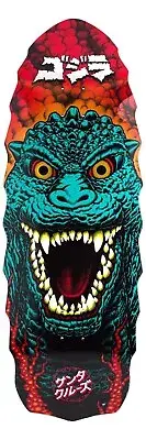 Godzilla Destroyer Santa Cruz Skateboard Deck 11 Inch