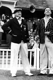 Don Bradman Australia Cricket Historic Old Photo