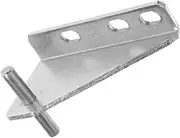 FOYTOKI Freezer Accessories Refrigerator Hinges Commercial Freezer Chest Freezer Hinge Small Fridge Hinge Small Freezer Hinge Metal Hinges Shaft Hinge Door Hinge Stainless Steel Silver