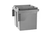 HIGOLD Optum 56L Twin Slide Out Bottom Mounted Concealed Bin (for 60cm cupboard)