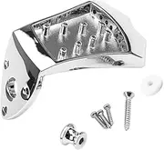 UPKOCH 1 Set String String Mandolin Heavy Duty Tailpiece Replacement Fine Metal Tailpiece for Enhanced Sound Projection Easy Installation with Mounting Hardware Compatible with Various