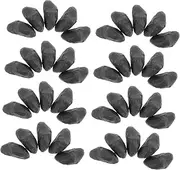 KICHOUSE Design Your Own Micro-Landscape 50pcs Miniature Fake Rocks Stone Figures
