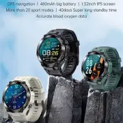 Smart Watch GPS Outdoor Sport Bracelet Long Standby Bluetooth Call Waterproof