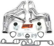 Doug's Headers D569 1-3/4" 4-Tube Full Length Metallic Ceramic Coated Exhaust Header for Pontiac Firebird 326-455 67-69