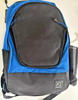 New w/tags Prodigy Disc Golf Bag BP-4 Backpack - holds up to 18 discs black/blue