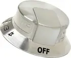 Universal Cooktop Burner Control Knob - Compatible with Frigidaire & Electrolux