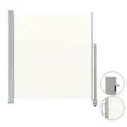 Retractable Side Awning Patio Balcony Adjustable Sun Screen Shade Privacy 1.4x3m