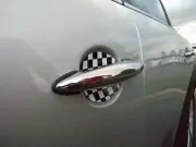 2016 -2017 Mini Cooper Black and White Checkered Flag Auto Accessory 2 Door USA
