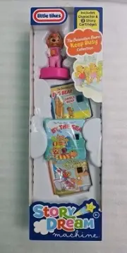 Little Tikes BERENSTAIN BEARS KEEP BUSY Story Dream Machine Figure & 3 Books NEW