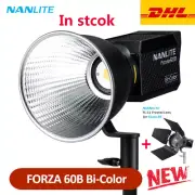 NanGuang NANLITE Forza 60B II Bi-Color 2700K-6500K LED Light +FL-11 Fresnel Lens