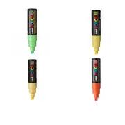 Uni Posca Marker with Broad Chisel Tip PC8K - Yellow