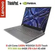 ThinkPad P16 Gen2 i9 5.6GHz RTX5000 WQUXGA OLED Touch 64GB 2T 4G 4Y Premier Plus